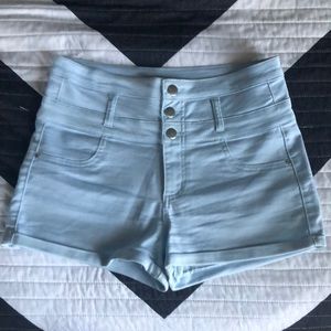 2 for $9❗️ Charlotte Russe high-waisted shorts 💙